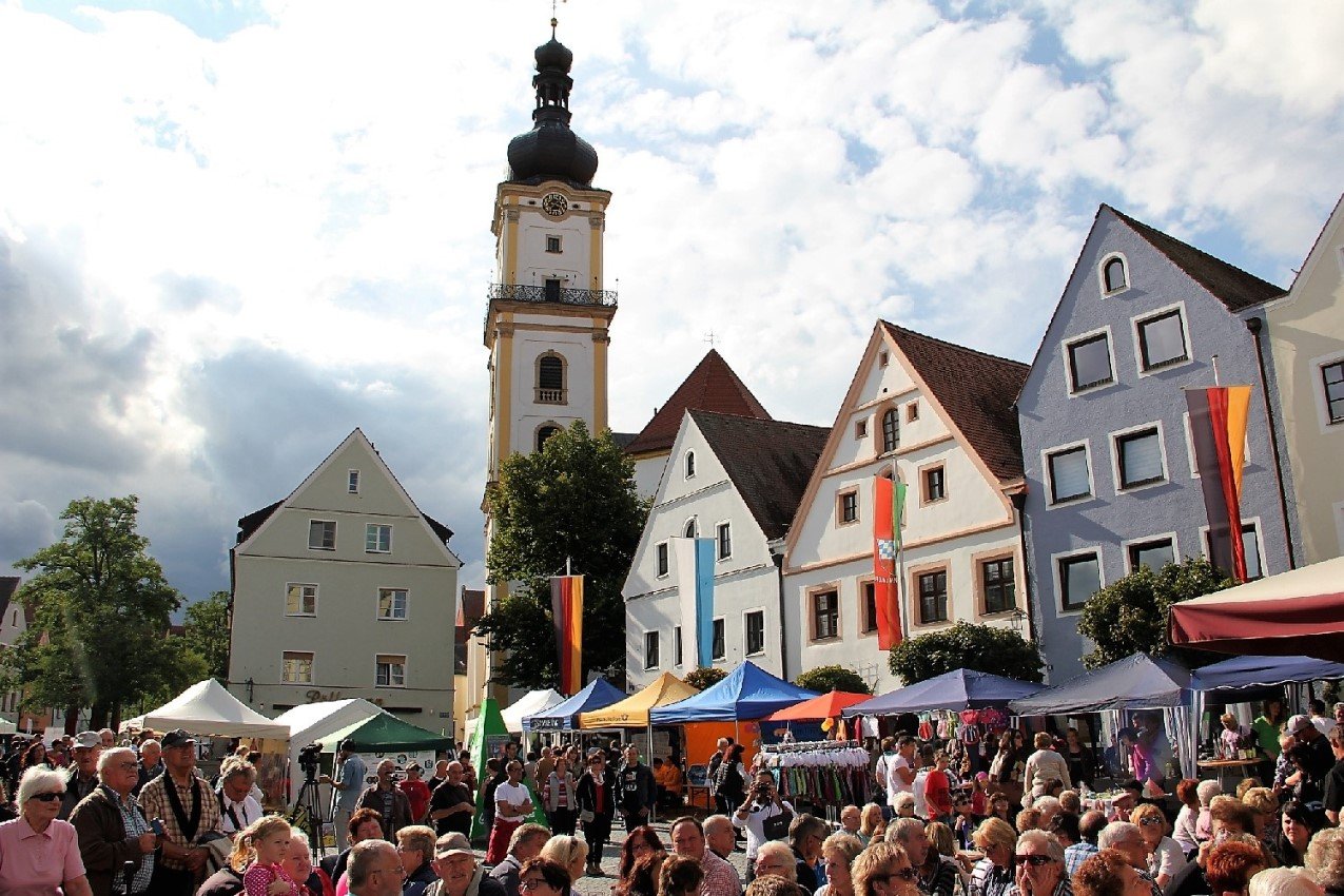 Vor-Corona-Stimmung in der Fußgängerzone?