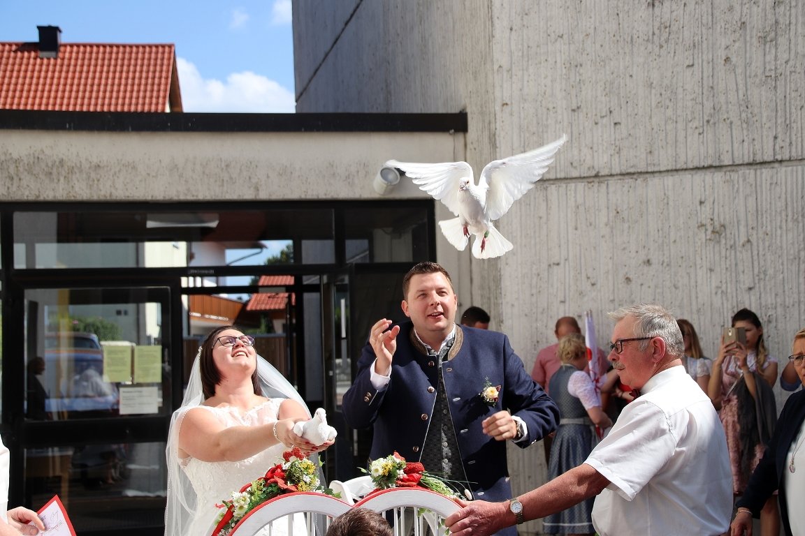 Corinna und Dominik Fraunholz sagen Ja!