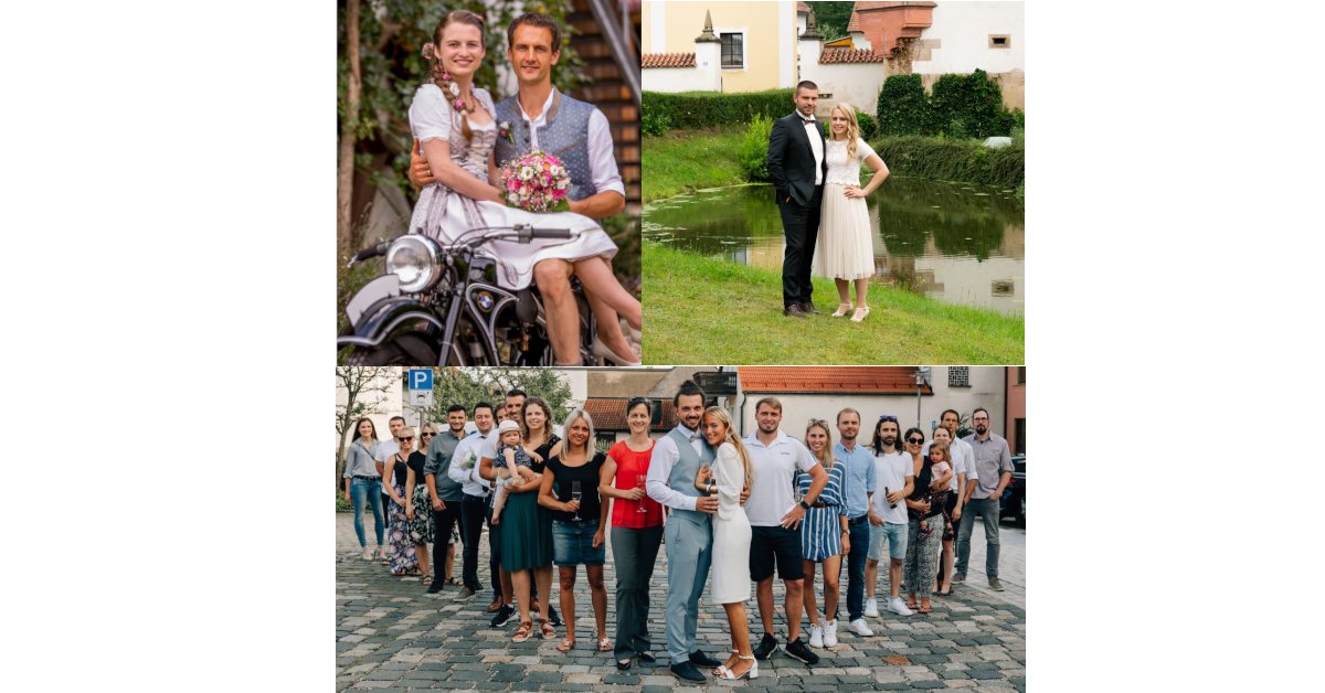 Drei Mal Hochzeit: JU hat Grund zur Freude