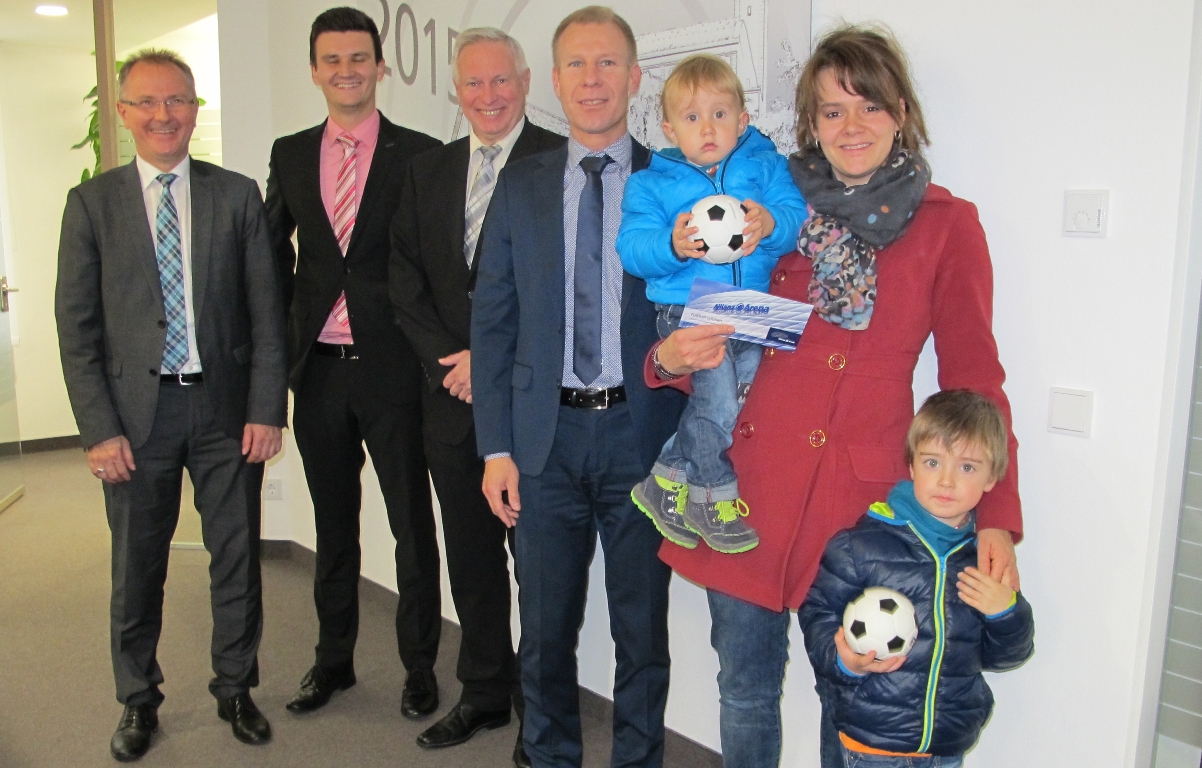 Felix (2) gewinnt Tickets für’s Bayern Spiel