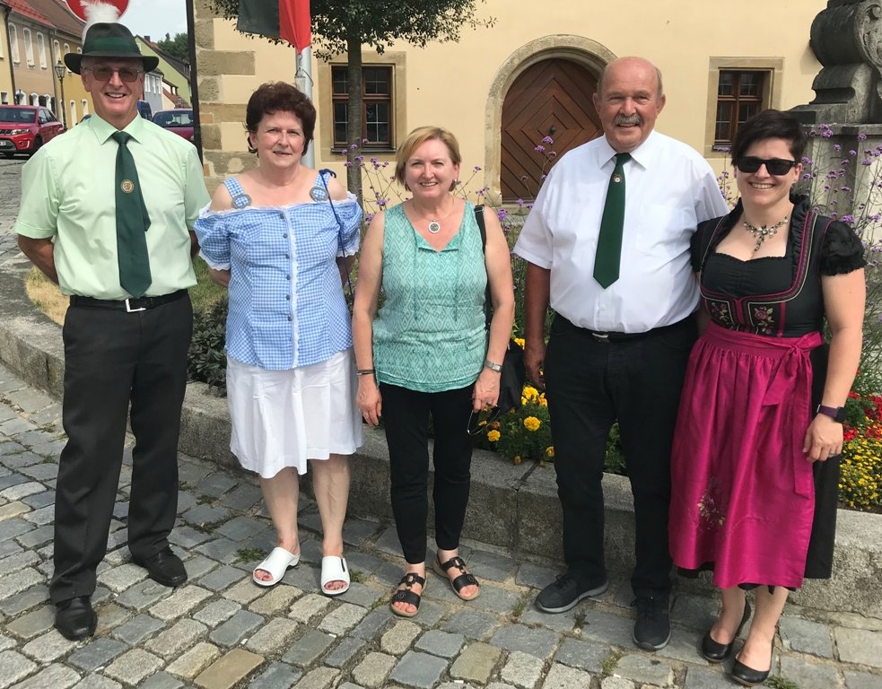 Hubertus trifft ins Schwarze