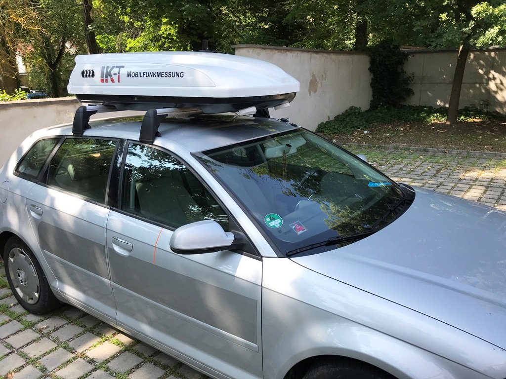 Mobilfunkabdeckung wird überprüft