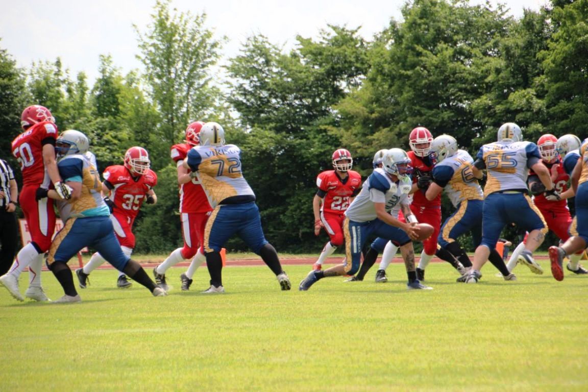 Weiden Vikings: Nächstes Football-Derby am Flutkanal