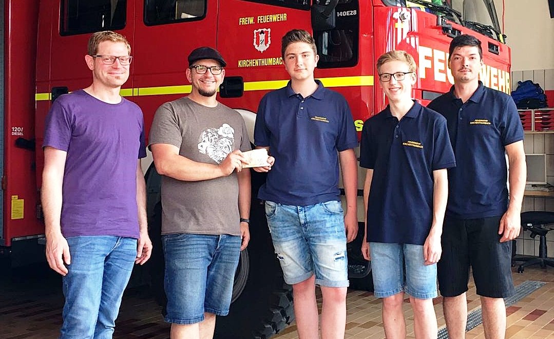 Spende für Jugendfeuerwehr
