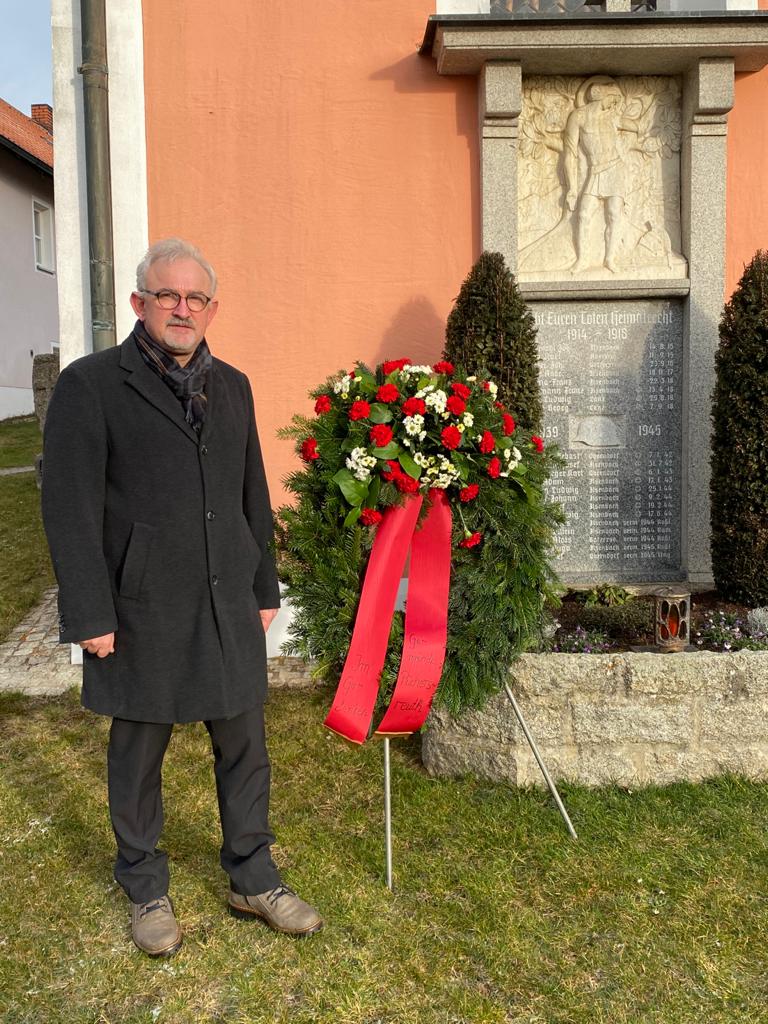 Trotz Corona: Erinnerung an Weltkriegsopfer