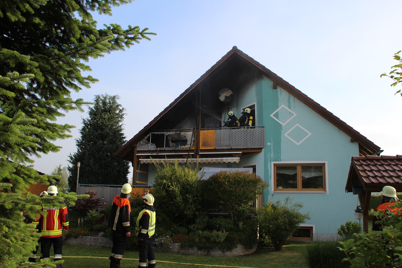 Brand in Pressath