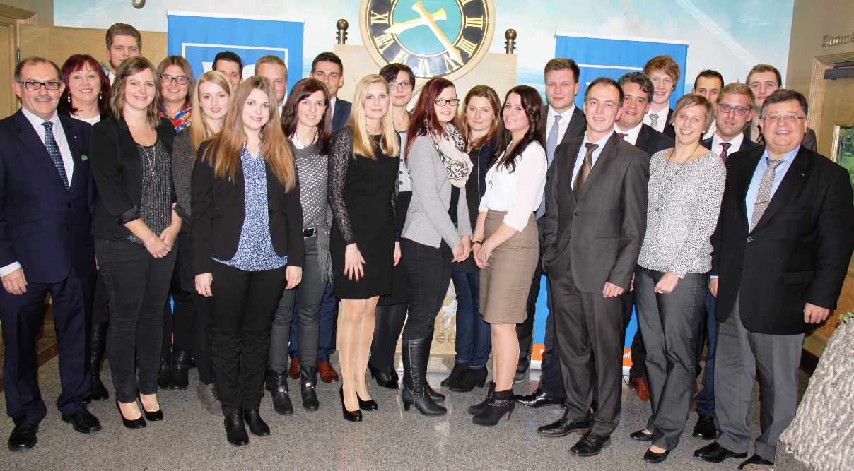 Adventsfeier der Volksbank – Abschied Gerhard Ludwig