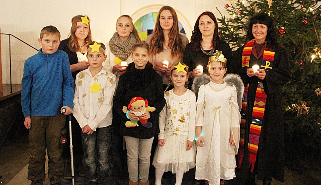 Eschenbacher Kinder begeistern mit Krippenspiel und Gesang