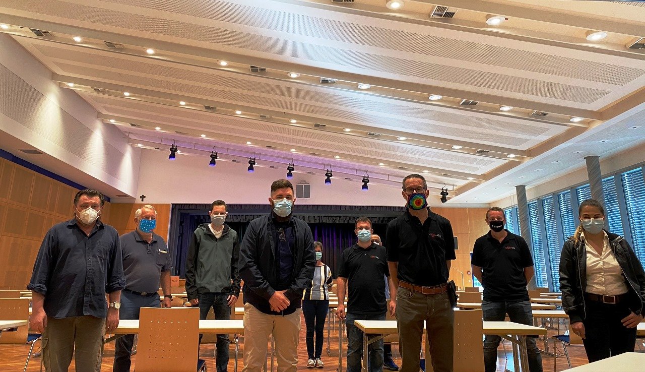 Stadthalle Neustadt erstrahlt in neuem Licht