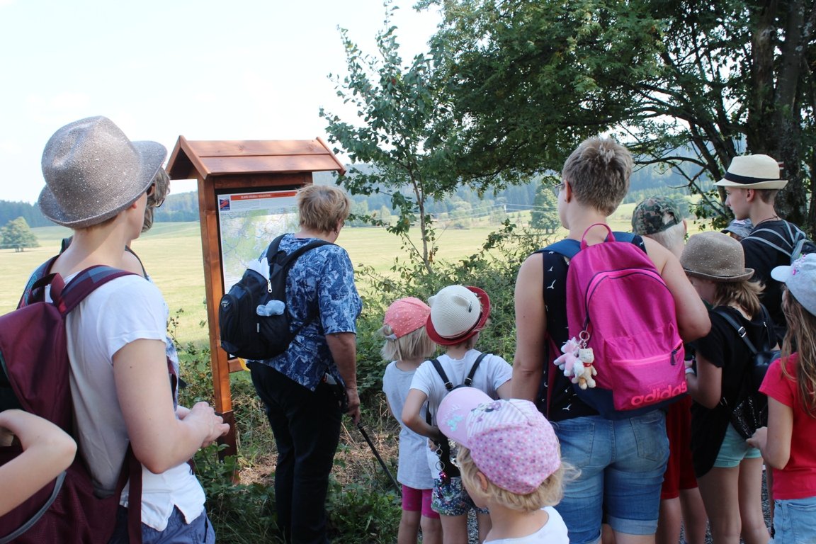 Eine Wanderung zwischen zwei Ländern
