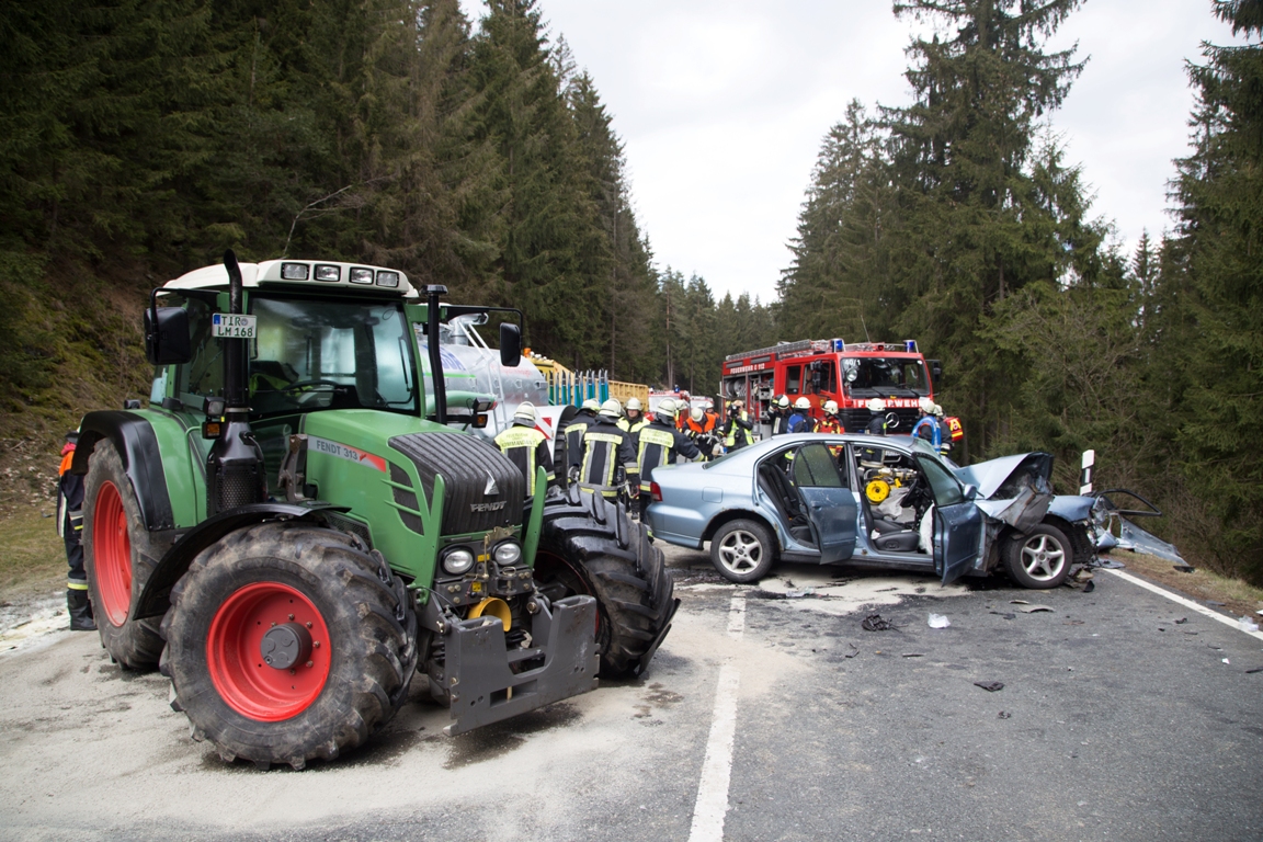 Schwerer Unfall bei Neusorg [Update]