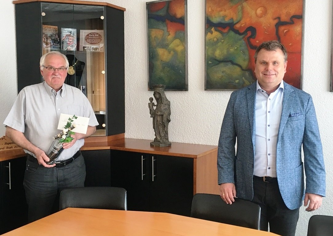 Bauhofleiter gleitet in den Ruhestand
