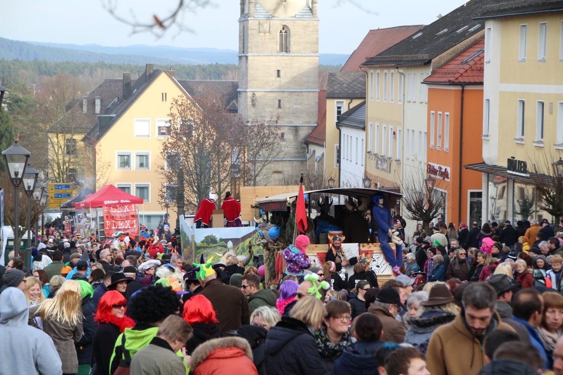 10 Jahre Eschenbacher Faschingszug bei bestem Wetter