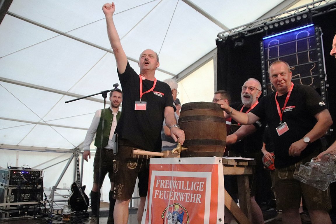 150 Jahre Feuerwehr Neustadt: Party, Freundschaft und gutes Wetter