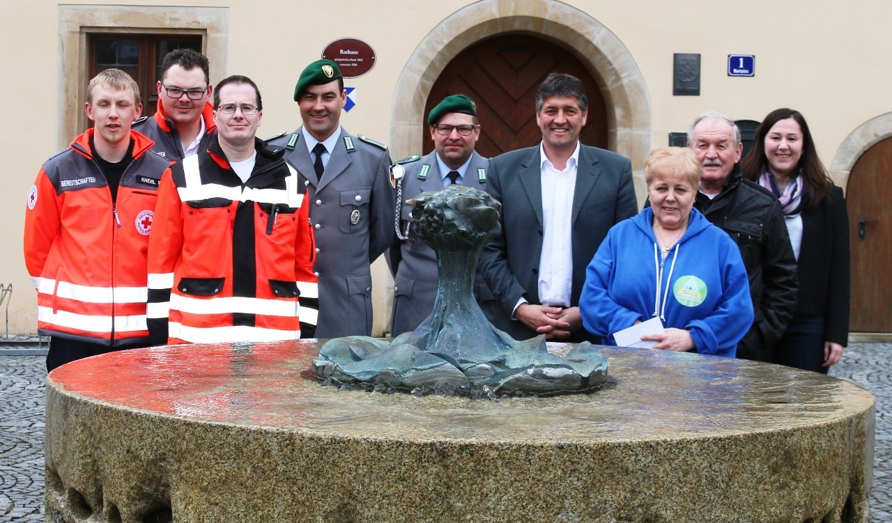 Großzügige Spende dank musikalischer Soldaten