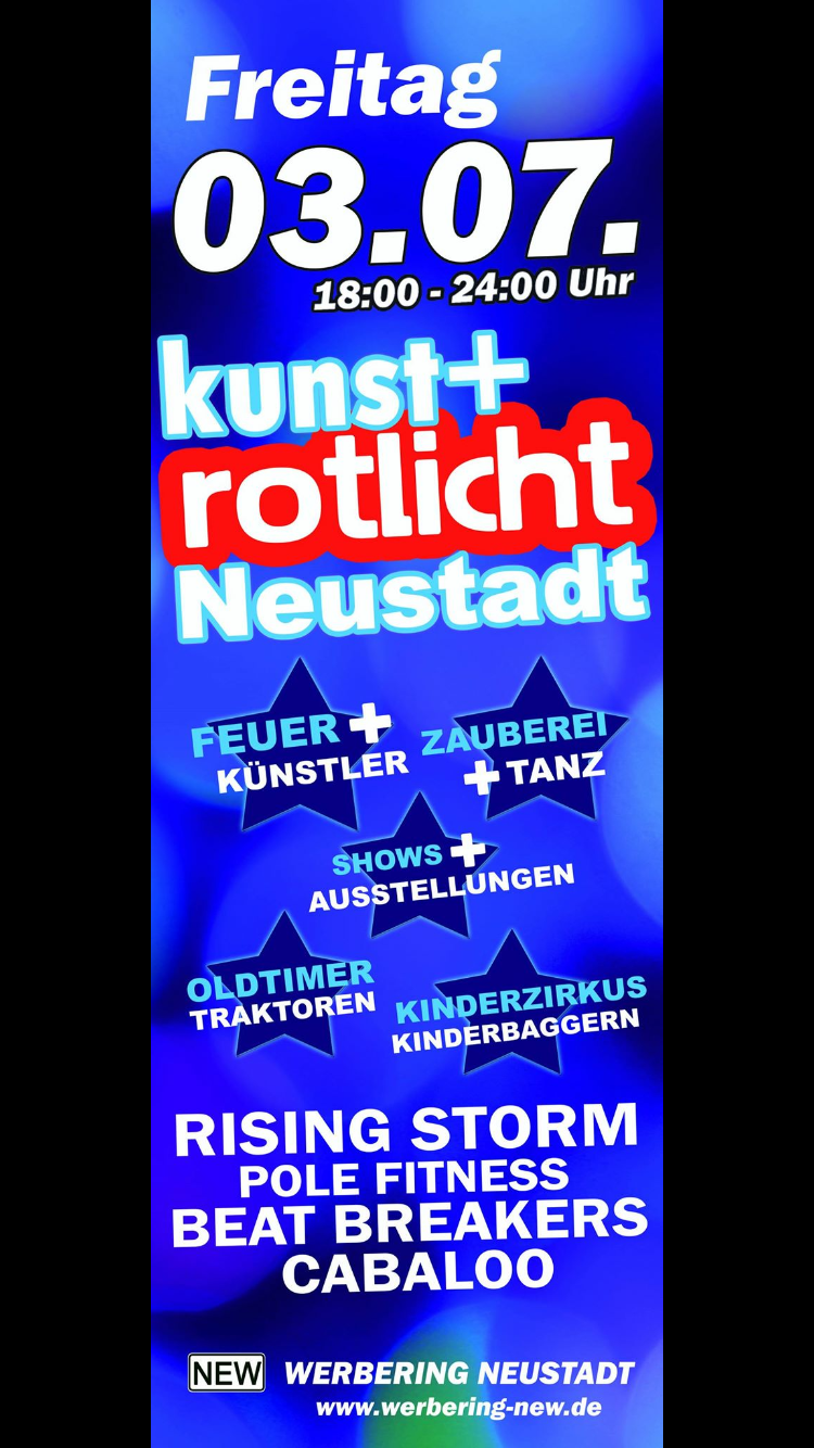 Kunst und Rotlicht in Neustadt