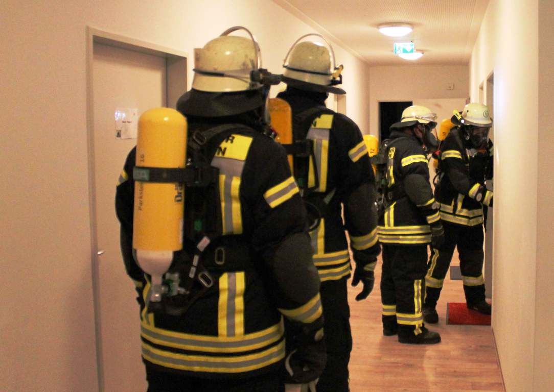 Brand-Szenario professionell gemeistert