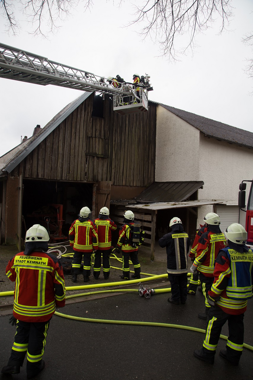 Großbrand auf Bauernhof [Update]