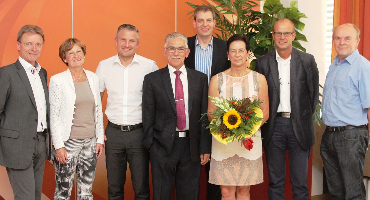 37 Jahre und sieben Monate sich um das Unternehmen verdient gemacht
