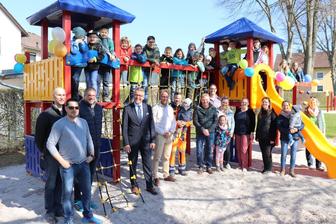 Neueröffnung Spielplatz Max-Reger-Straße