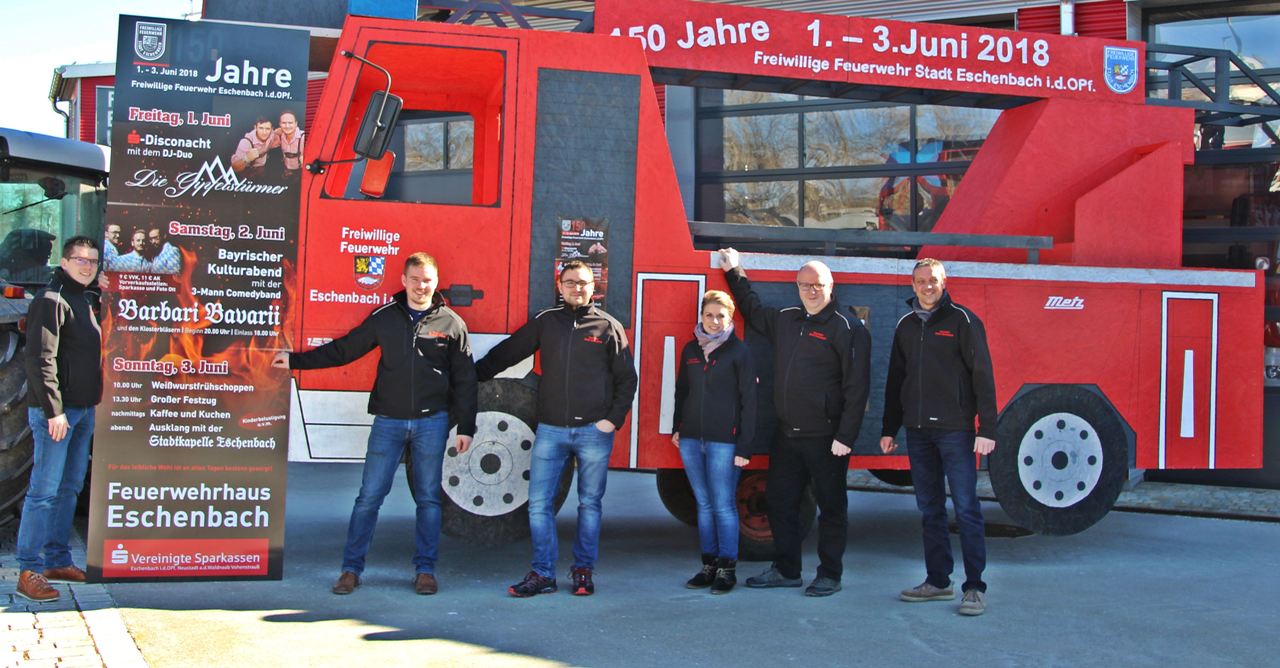 Großes Jubiläum: Feuerwehr Eschenbach bereitet 150-Jahr-Feier vor