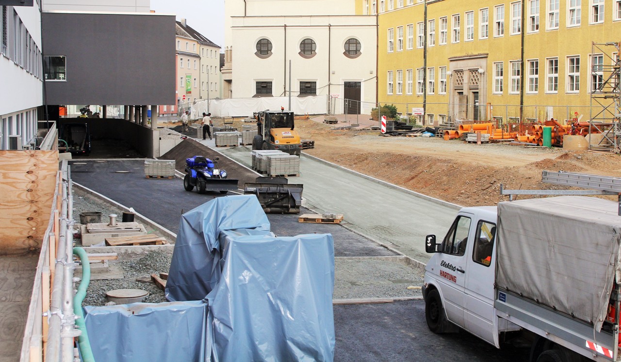 Klinikum Weiden: Neuer Geh- und Radweg ab 1. Oktober geöffnet