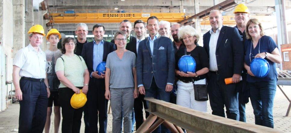 Besuch bei Einhäupl: Betriebsübergabe und Verkehrsprobleme