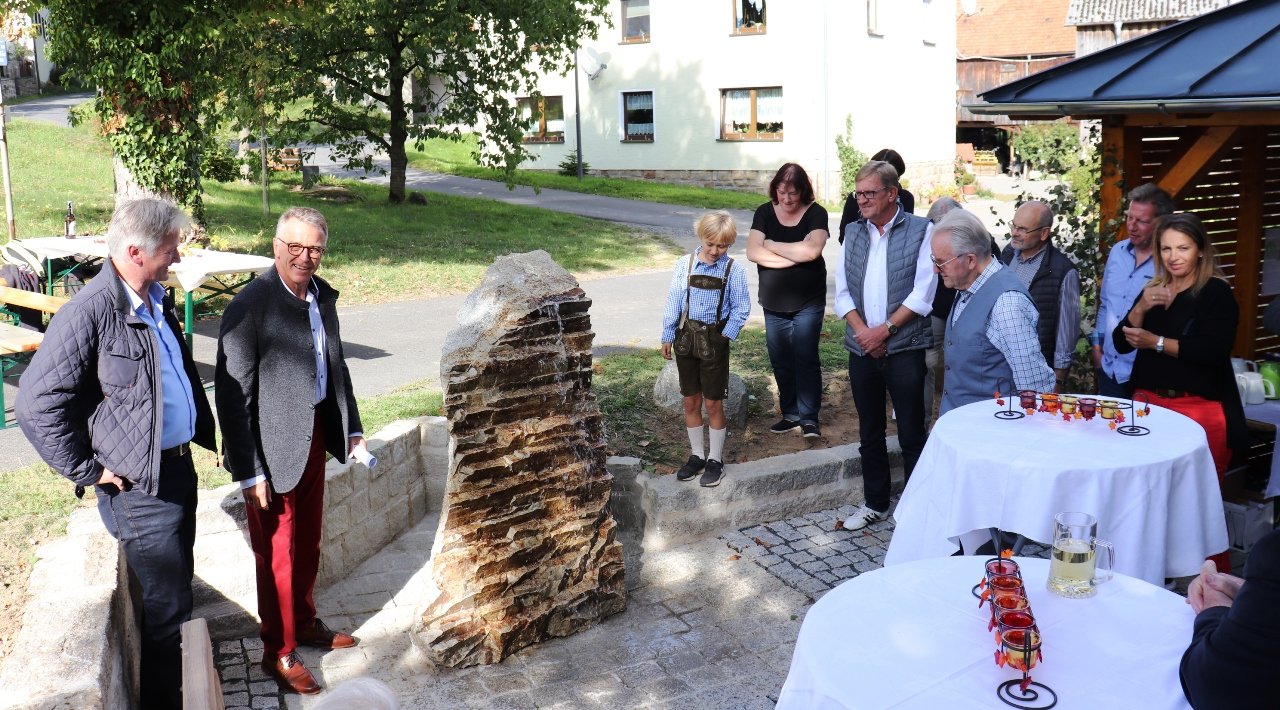Kleinklenau: Neue Dorfmitte übergeben