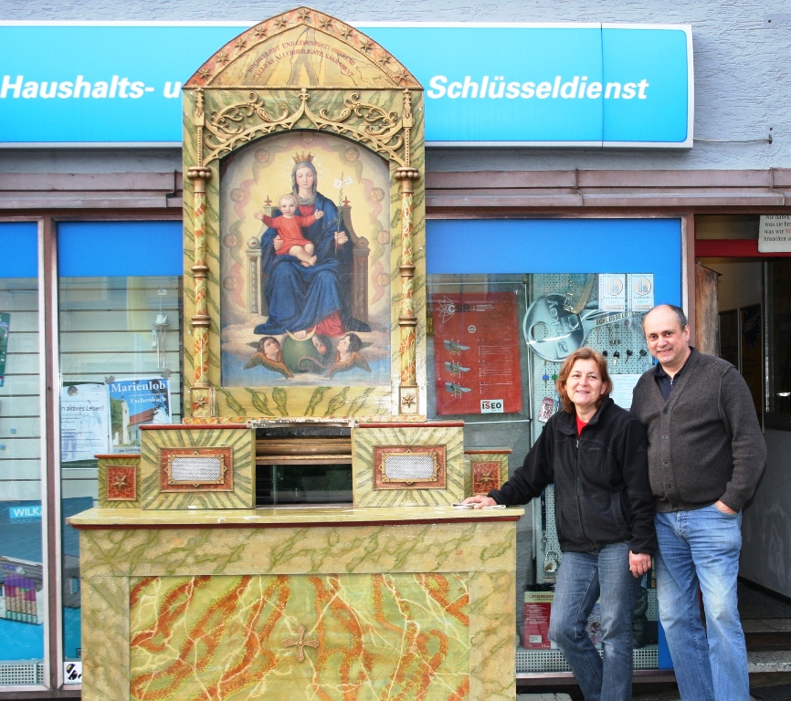 Fronleichnams-Altar zeigt ältestes Bild Eschenbachs