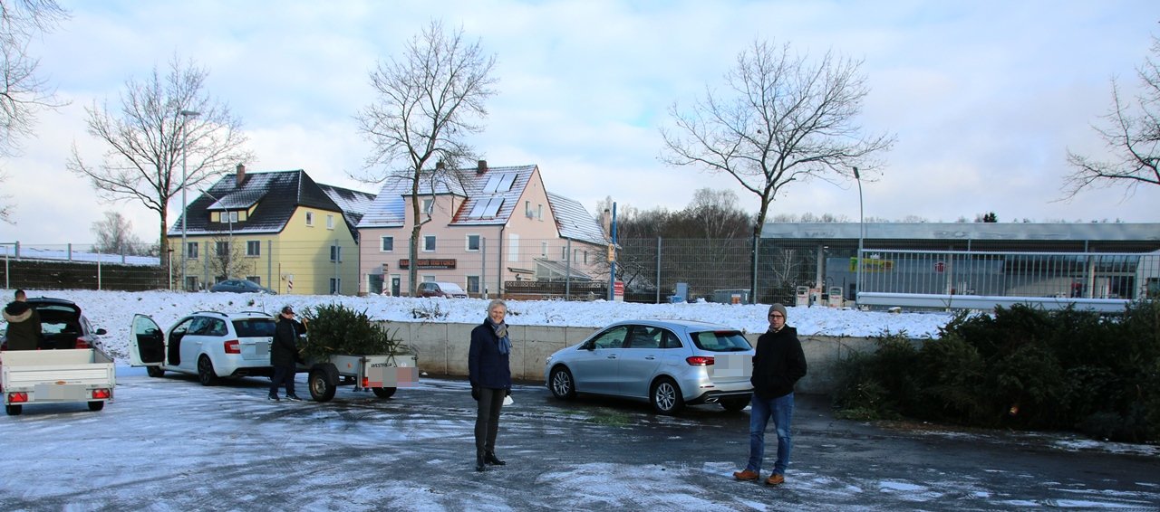Christbaumaktion 2021: Abladestation statt Abholung