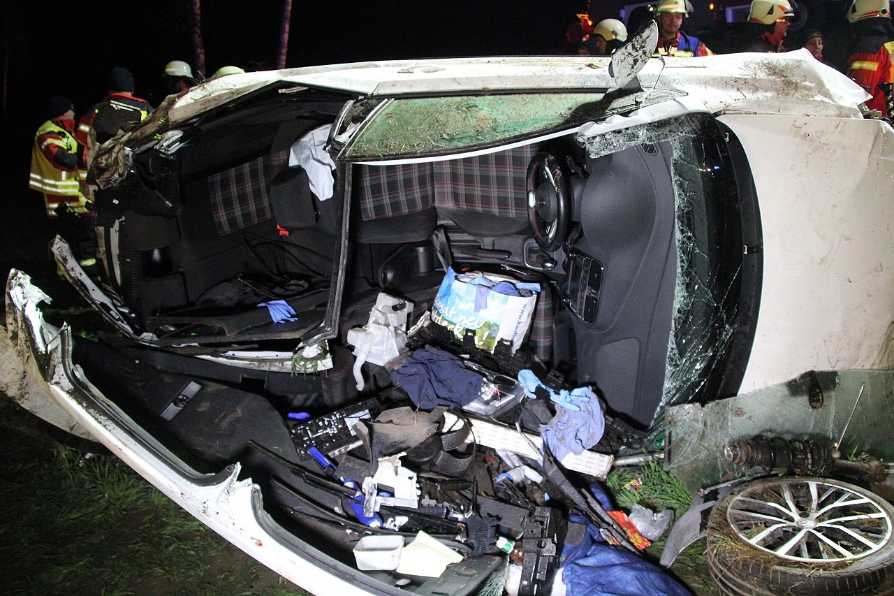 Schwerer Unfall auf der B470