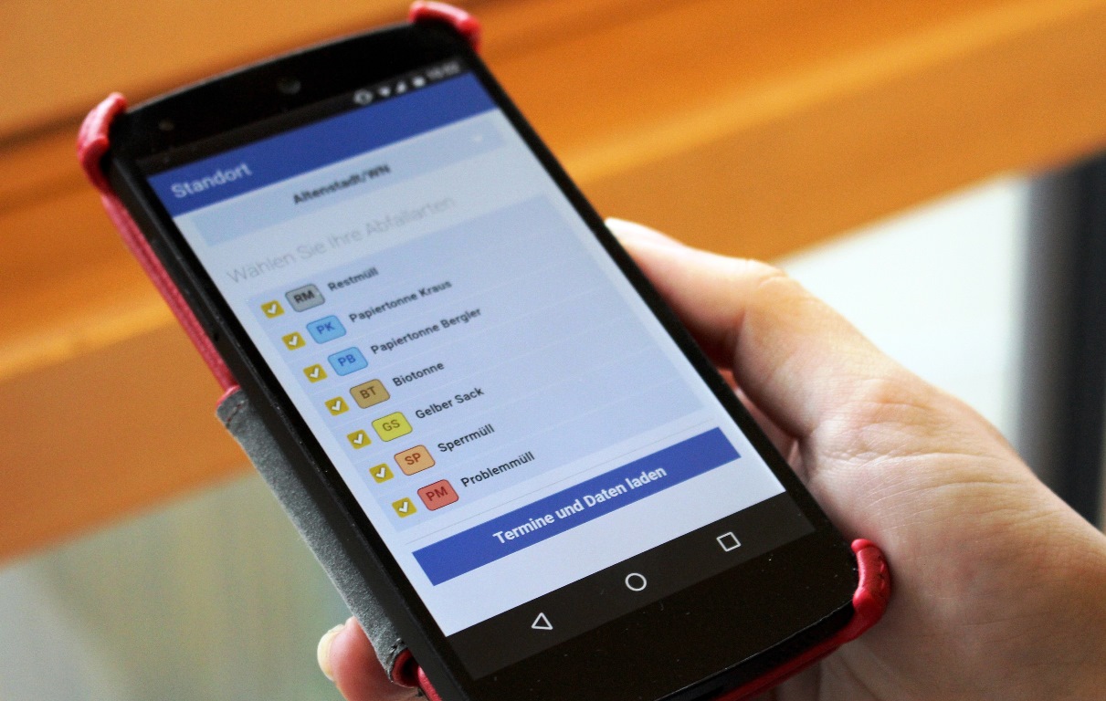 Innovativ und informativ: Abfall-App im Landkreis Neustadt/WN