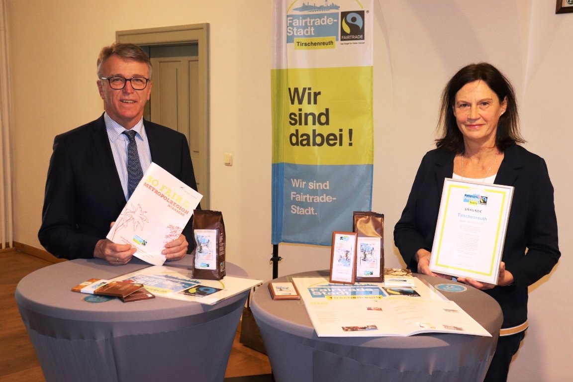 Fair, fairer, Tirschenreuth: Kreisstadt bleibt Fairtrade-Stadt
