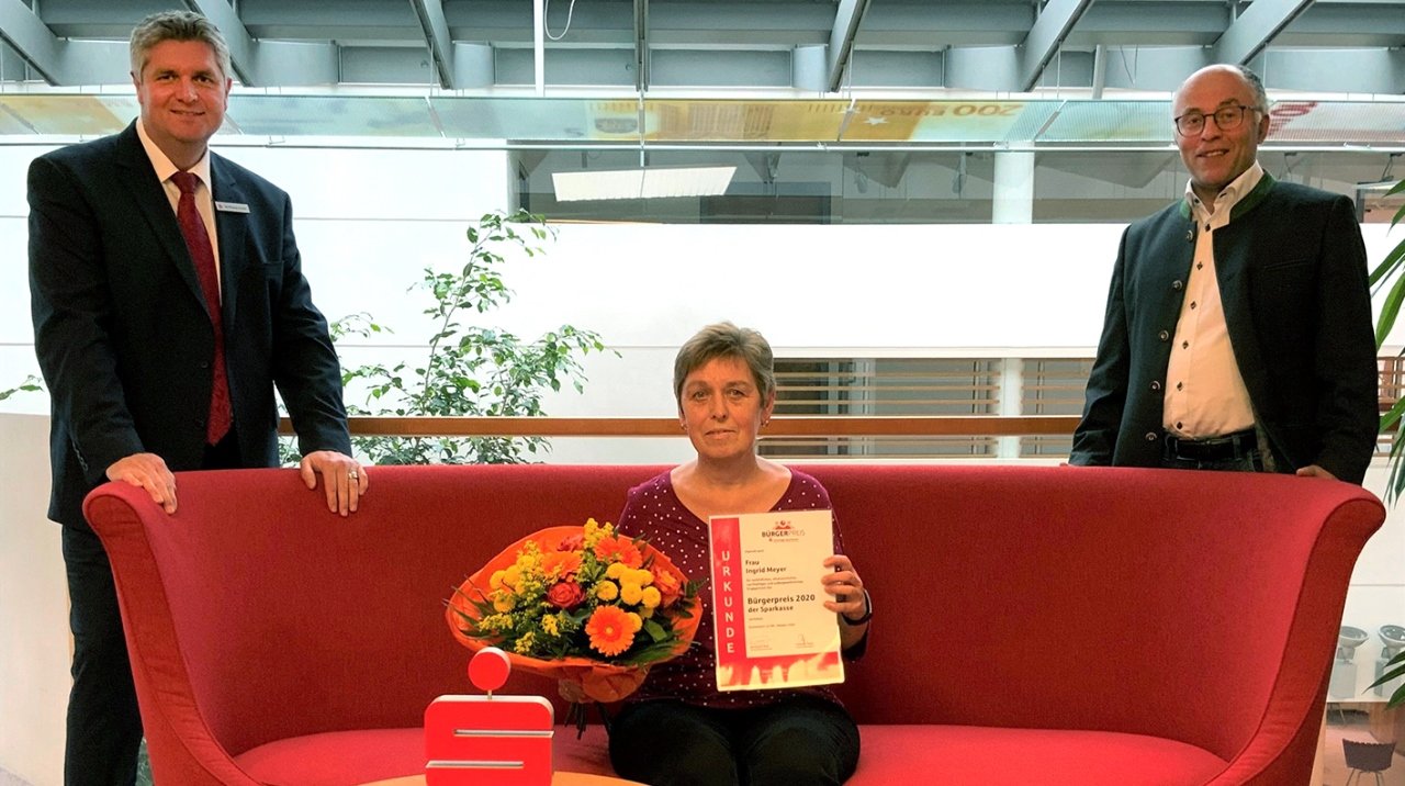 Ingrid Meyer gewinnt Bürgerpreis