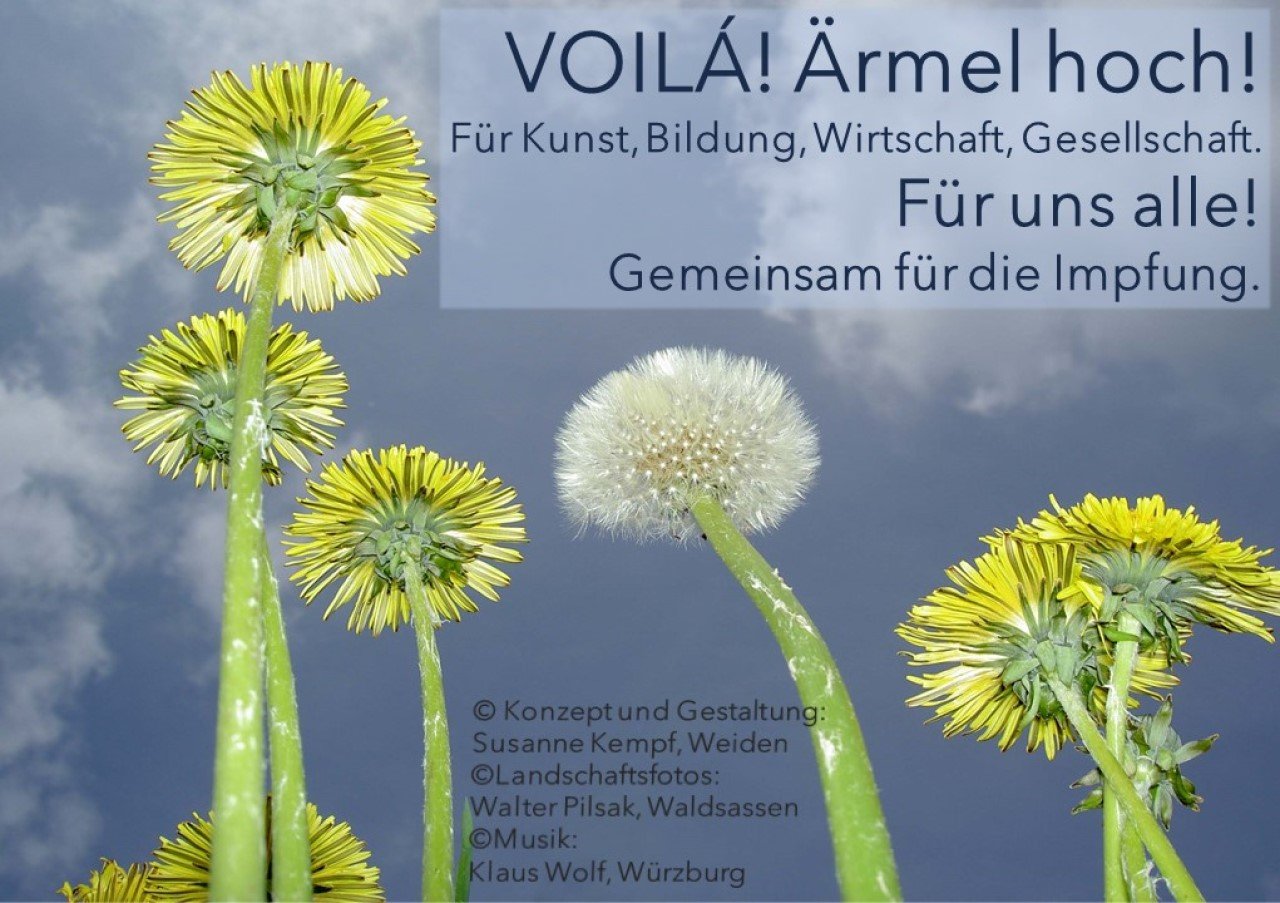Innovativer Impfaufruf sorgt für Aufmerksamkeit