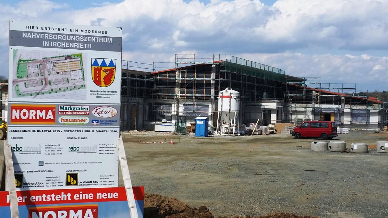 Neuer Bankautomat für Irchenrieth