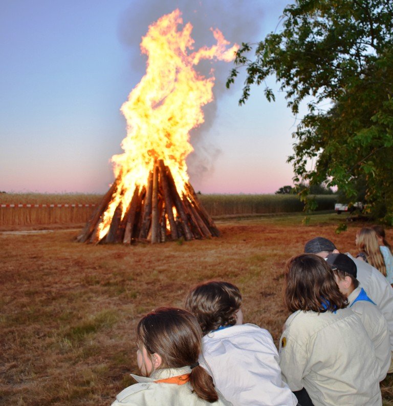 Feuer am Birka