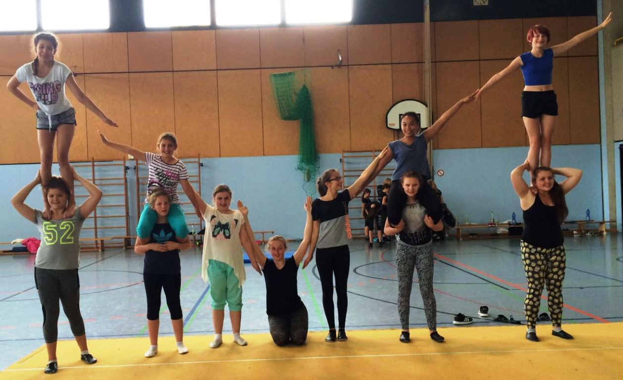 Narrhalla startet mit dem Gardetraining