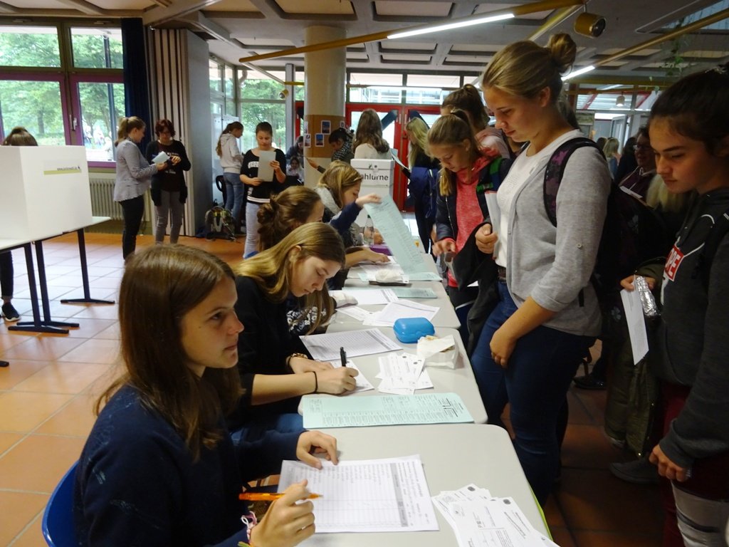 Ellys gehen wählen: So entschieden die Schülerinnen bei der Juniorwahl