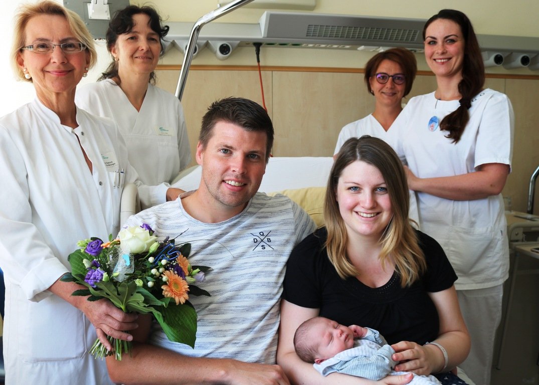 Korbinian ist 250. Baby am Klinikum Fichtelgebirge