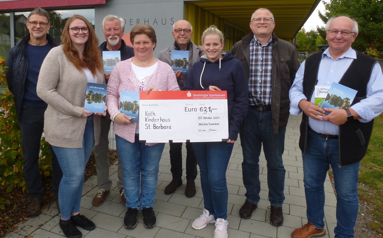 Überraschende Spende für Kinderhaus St. Barbara