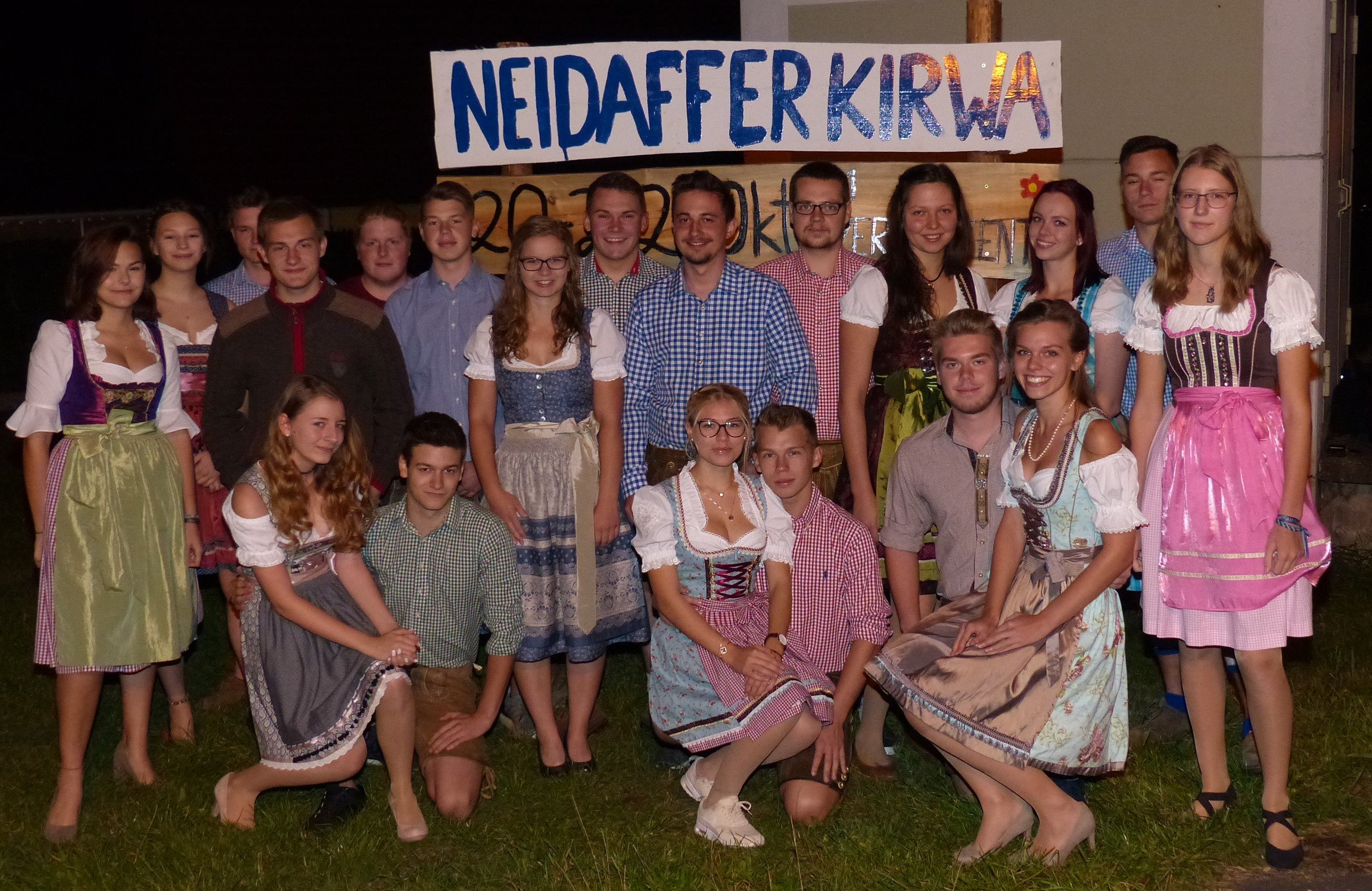 Tradition trifft auf Fußball: Neidaffer Kirwapaare sind bereit
