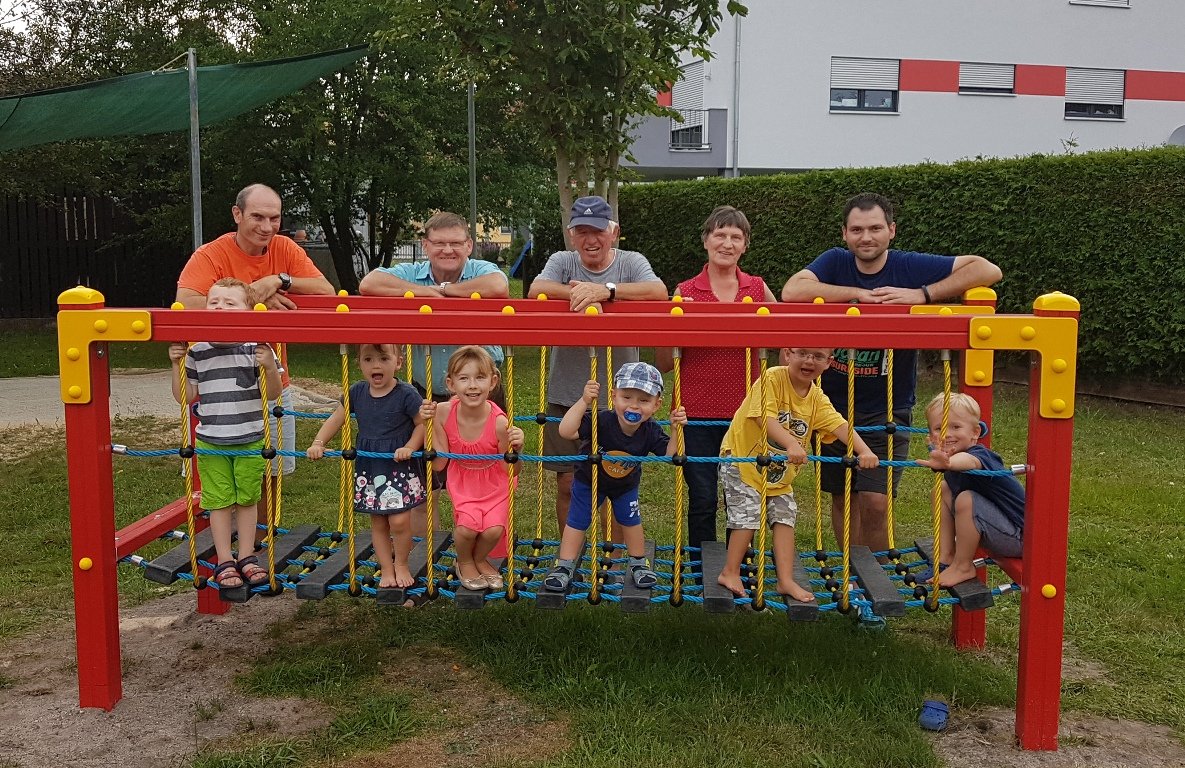 Neuer Klettersteg sorgt für strahlende Kinderaugen