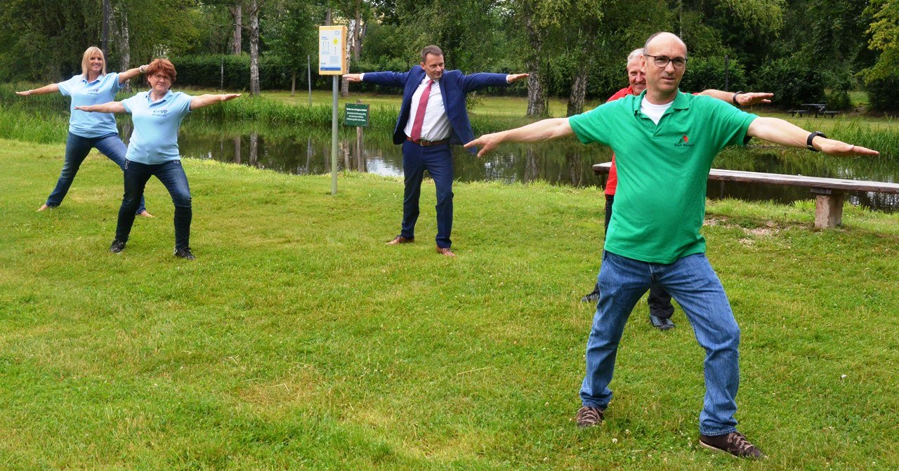 Der perfekte Yoga-Ort für Weiden
