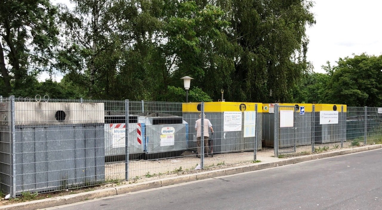 Mehr Platz auf Wertstoffinsel