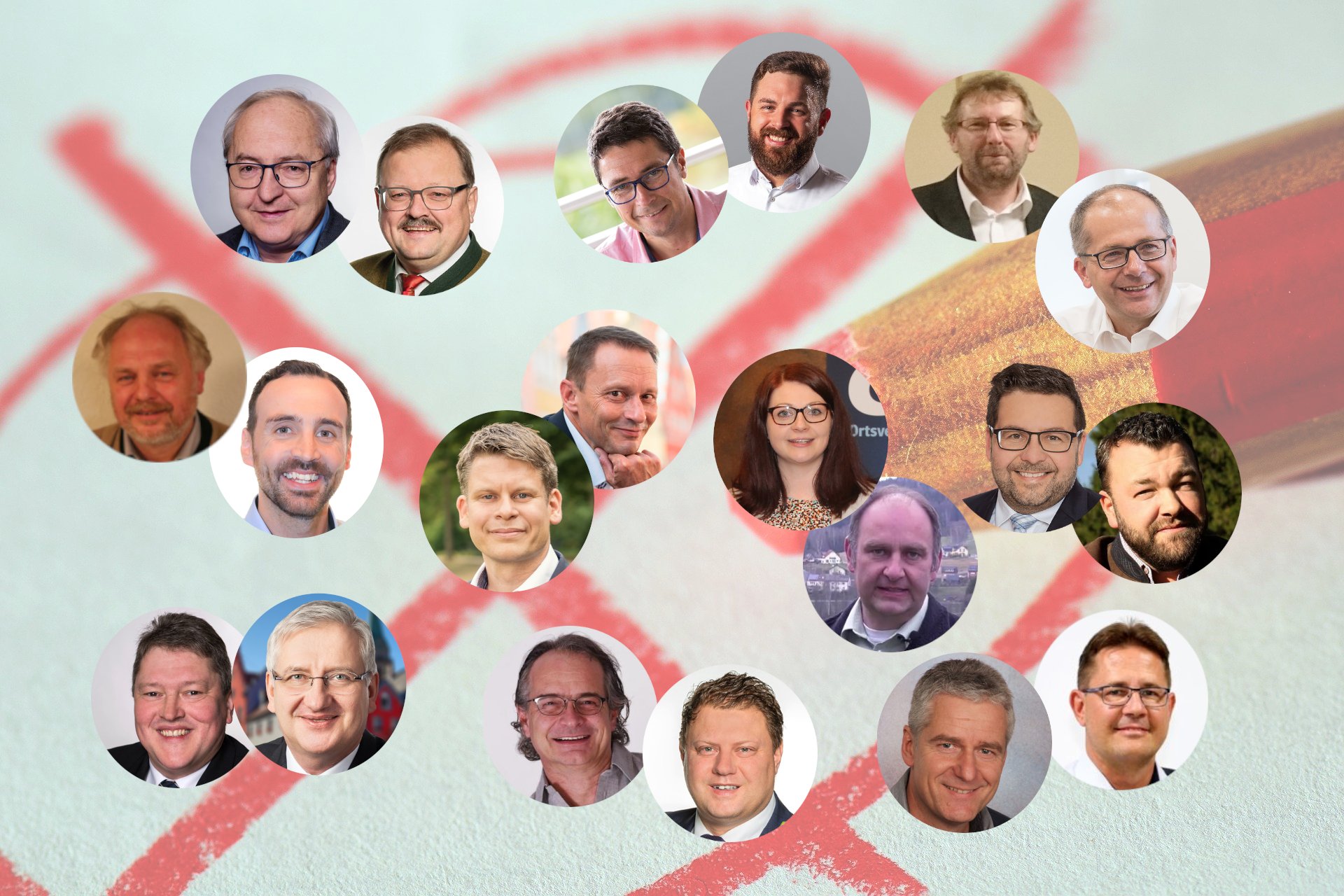 So denkt ihr: Diese Kandidaten werden Bürgermeister