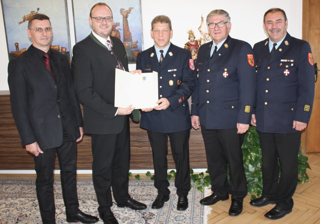 Christian Demleitner ist neuer Kreisbrandmeister