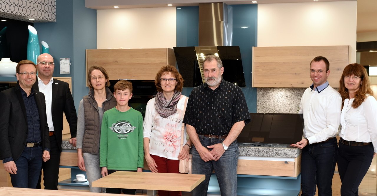 Drei Hauptpreise im Küchenstudio Amann