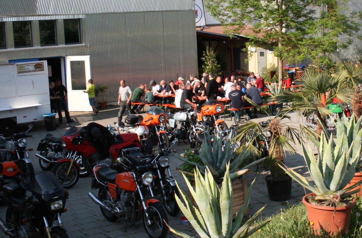Laverda-Treffen in der Lumperer Hall: 15 Jahre und kein bisschen leise!