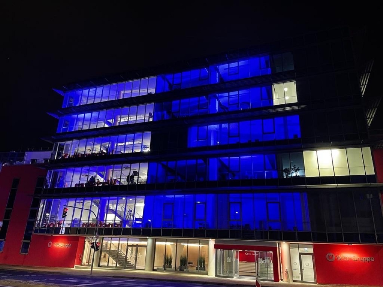 Witt-Gruppe leuchtet bunt